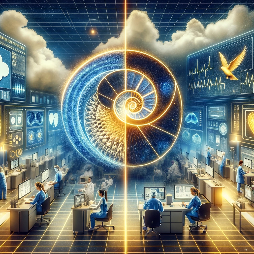 A compelling visual showing the impact of Cloud PACS integration in healthcare, emphasizing efficiency and improved patient care.